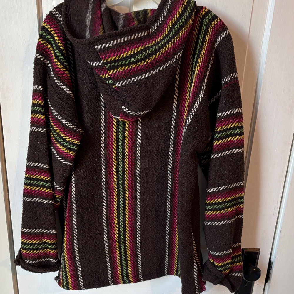 El Paso‎ Multicolor Striped Baja Hoodie - Picture 4 of 7